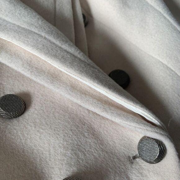 Removable Fur 💯 wool Slim Fit Lux Jacket Fashion Blazer Size XS - Picture 14 of 16